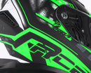 Casco Integrale per Scooter Visiera Lunga CGM Jerez 307G Verde Fluo Opaco Varie Misure