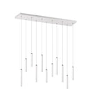 Lampada a Sospensione da Interno a LED in Metallo Bianco Opaco
