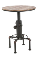 Tavolo Bar Fifth Avenue Ø81,3x106,8 cm in Ferro e MDF
