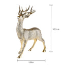 Statuina Renna Natalizia in Piedi 77 cm in Resina