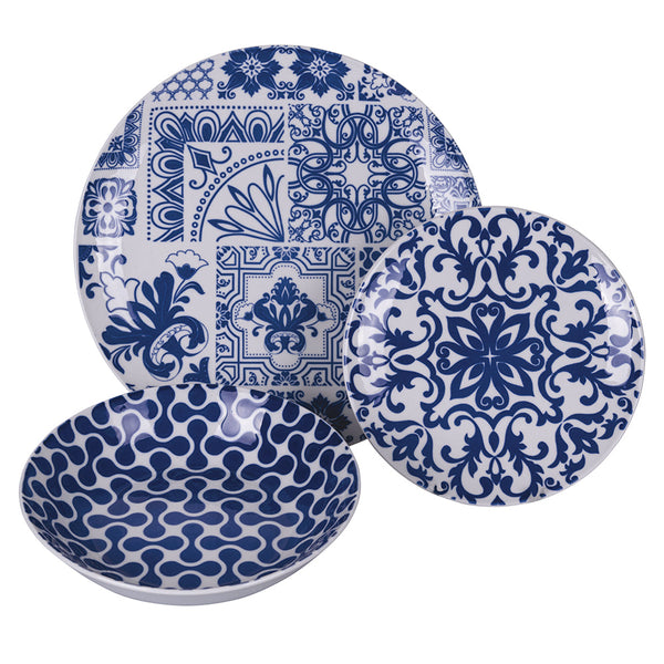 prezzo Service de table 18 pièces en porcelaine VdE Tivoli 1996 Punta Tragara