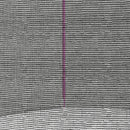 Rete di Protezione per Trampolini a 6 Pali con Ingresso con Cerniera Ø305x180 cm in PE Nero e Rosa