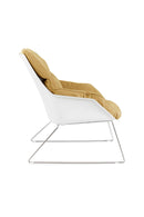 Poltrona 85x74xH86 cm in Polipropilene Grace Giallo