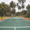 Rete per Pallavolo Tennis Portatile 4x1,3x1,58 m  Nera