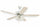 Kooper Windy Ventilateur de Plafond avec 5 Pales et Lampe Ø130cm 3 Vitesses