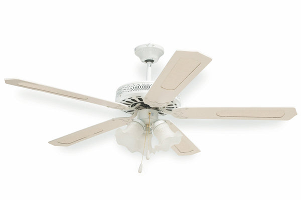 prezzo Kooper Windy Ventilateur de Plafond avec 5 Pales et Lampe Ø130cm 3 Vitesses