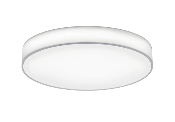 sconto Plafonnier LED d'intérieur en Tissu Blanc