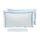 Ensemble de draps doubles dessus et dessous et taies d'oreiller avec imprimé Garrini Emily Light Blue