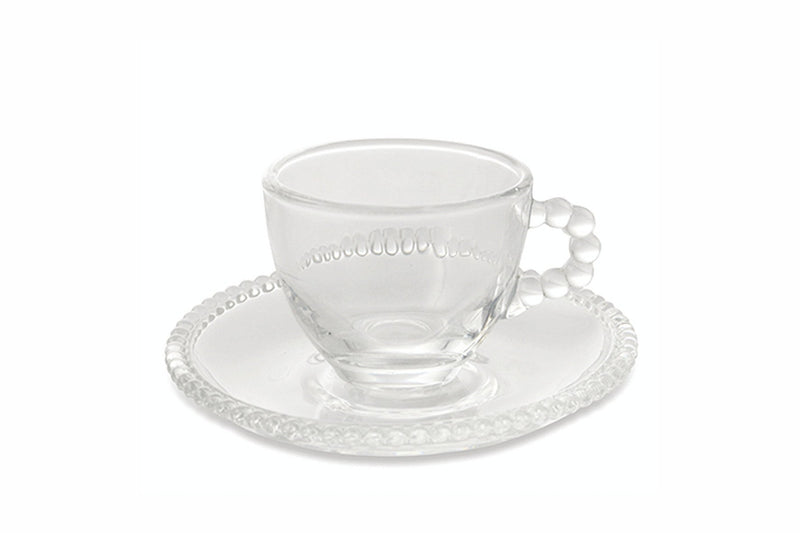 Set 6 Tazzine da Caffè Ø6,5x5,4 cm in Vetro Villa d'Este Home Tivoli