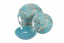Servizio Piatti 18 Pezzi in New Porcellana e Gres Villa d'Este Home Tivoli Japanese Dream Blue
