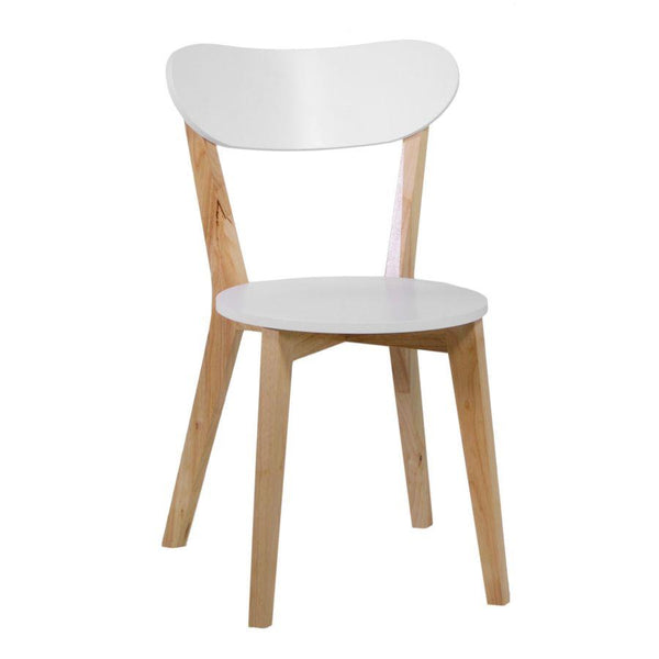 prezzo Sedia Bar 46x54,5xh79 cm in Legno MDF Bianco