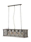 Lampadario Gothic 100x23x26 cm in Ferro
