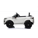 Macchina Elettrica per Bambini 12V Mp4 con Licenza Land Rover Evoque Bianca