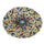 Piatto Decorativo Ø25xh3 cm in Ceramica Bianco