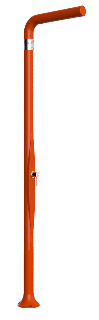 Doccia da Esterno Giardino Miscelatore Arkema Funny Yang Arancio