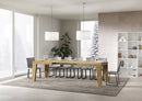 Tavolo Allungabile 200/304x90x77 cm Naxy Quercia Natura  