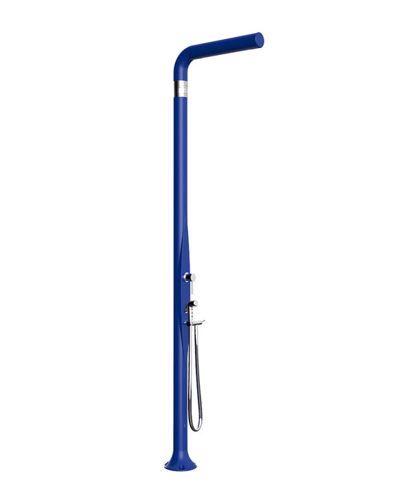 prezzo Doccia da Esterno Giardino Miscelatore e Doccetta Mobile Arkema Funny Yang Blu