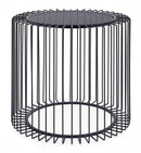 Tavolino Kieran D50 Rotondo in Metallo