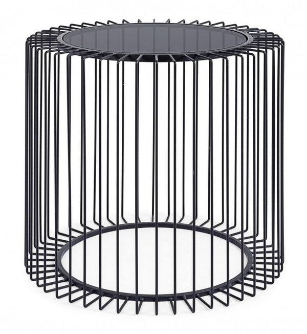 Table basse ronde en métal Kieran D50 sconto