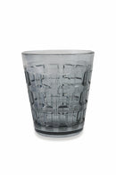 Set 6 Bicchieri Ø9x10 cm in Vetro Villa d'Este Home Tivoli Recta Multicolor