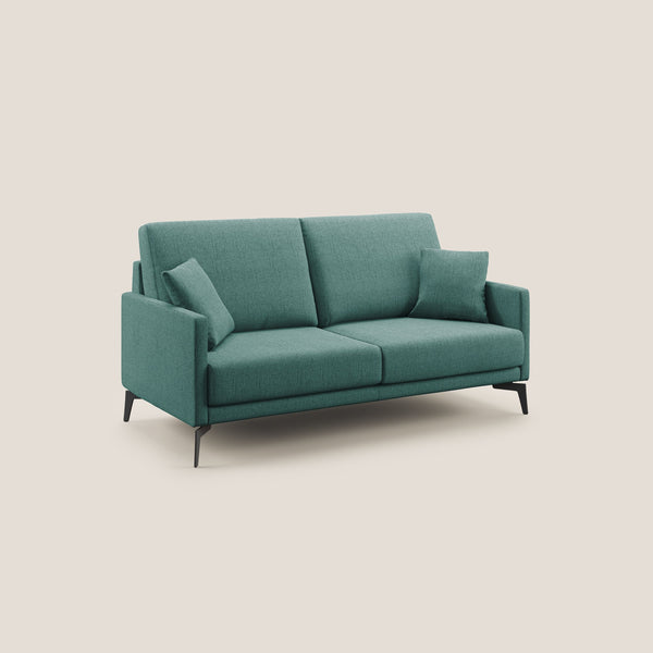 prezzo Divano 2 Posti 140x94x90 cm in Tessuto Verde Acqua