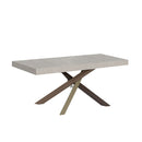 Tavolo Allungabile 120/380x90 cm Volantis Premium Cashmere Gambe Multicolore 4/C      