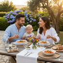 Servizio Set di Posate 24 pezzi in Acciaio Inox Eme Brio Nocciola 99