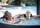 Set 2 Poggiatesta + 1 Portabevande per Piscina Idromassaggio NetSpa Octopus
