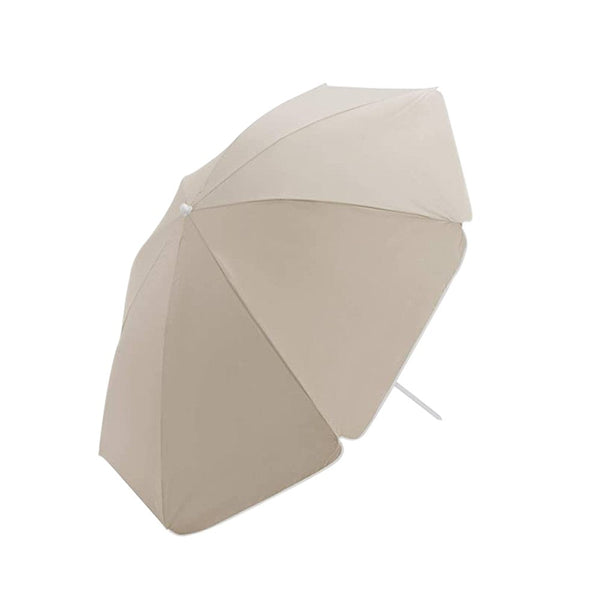 online Parasol de jardin Ø180 cm en aluminium avec housse polyester Beige