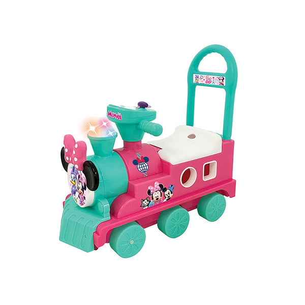 prezzo Treno Cavalcabile 54x25x51 cm per Bambini Minnie Rosa