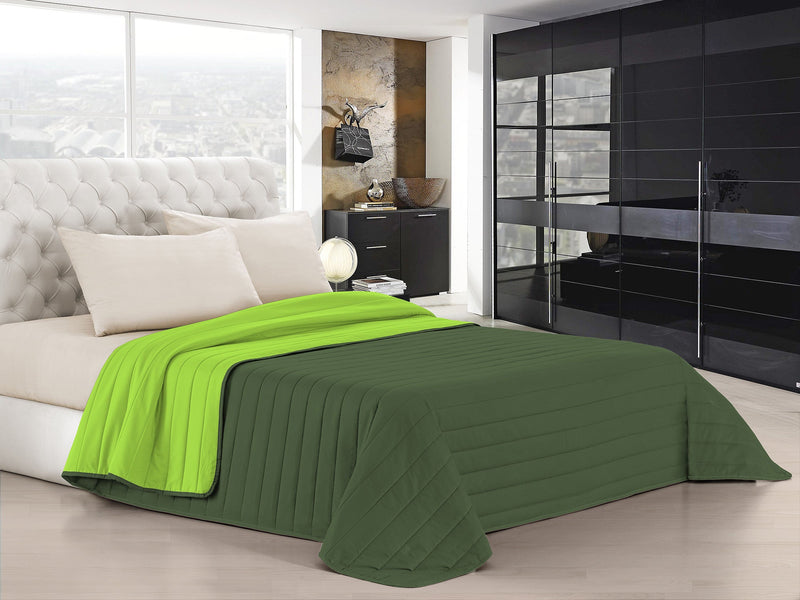 Trapuntino Doubleface 100gr Verde Mela\/Verde Scuro Varie Misure