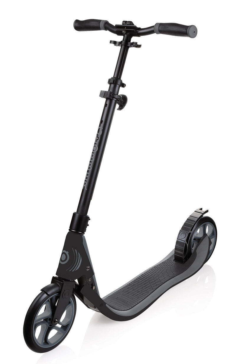 Monopattino 2 Ruote in Alluminio Globber One Nl 205 Nero e Grigio