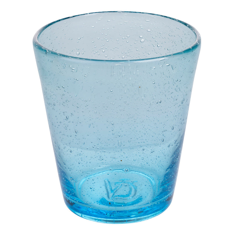 Set 6 Bicchieri Acqua Infinito Cancun in Vetro VdE Tivoli 1996 6 Colori Differenti