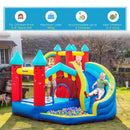 Castello Giostra Gonfiabile 290x270x230 cm in con Pompa Inclusa