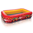Piscina Gonfiabile per Bambini 262x175x56 cm in Vinile Intex Cars 57478