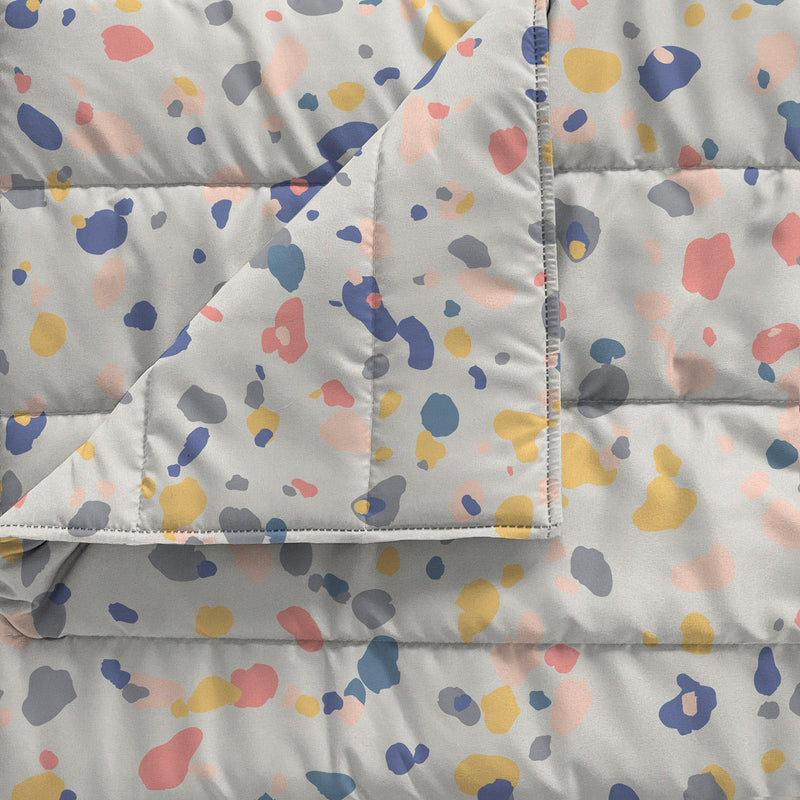 Trapuntino Estivo in Microfibra 100 gr con Stampa Background Basic Varie Misure