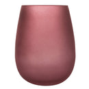 Set 6 Bicchieri Acqua Effetto Ghiaccio Happy Hour Provence in Vetro VdE Tivoli 1996 Viola