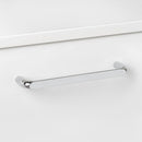 Set 20 Maniglie per Mobili 160 mm in Zama Emuca Zagreb Cromato