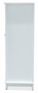 Mobile 1 Anta 1 Ripiano 1 Cassetto 42x33,5x97,5 cm in Legno Soriani Bianco