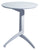 Table Basse Pliante Ø53x63 cm en Bois Blanc