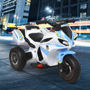 Moto Elettrica Polizia per Bambini 6V Kidfun Urban Police Blu