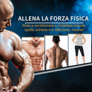 Set di 2 Manubri Esagonali da 4 kg con Presa Antiscivolo e Rivestimento in Gomma Nero   