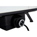 Forno per Pizza Elettrico 17’ 2200W 42x42 cm con Pietra Refrattaria e Tagliere in Nylon