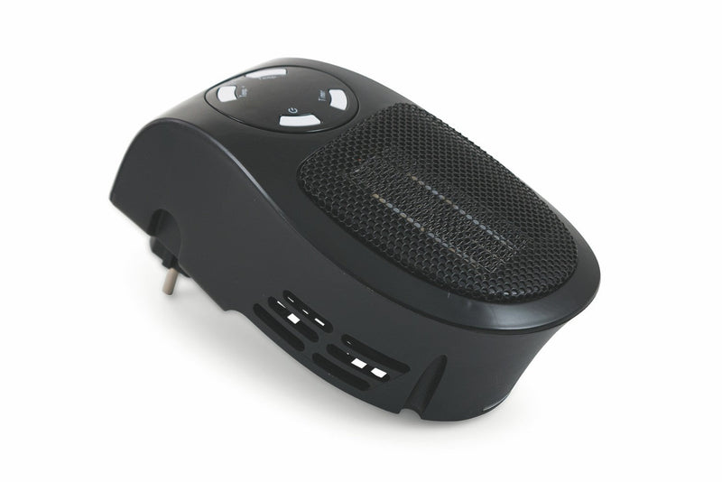 Stufa Stufetta da Parete 500W Display LCD Kooper Pluggy Nero