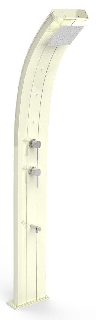 prezzo Mitigeur douche de jardin nébuliseur et lave pieds Arkema Dada Top Line Perla Bianca