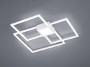 Plafoniera da Interno a LED SMD in Metallo Bianco Opaco