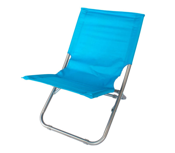 online Chaise de bain de soleil pliante Spiaggina en textilène bleu clair