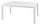 Keter Melody Table de jardin en résine blanche 160,5x94,5x74,5 cm