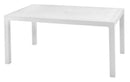 Tavolo da Giardino 160,5x94,5x74,5 cm in Resina Keter Melody Bianco