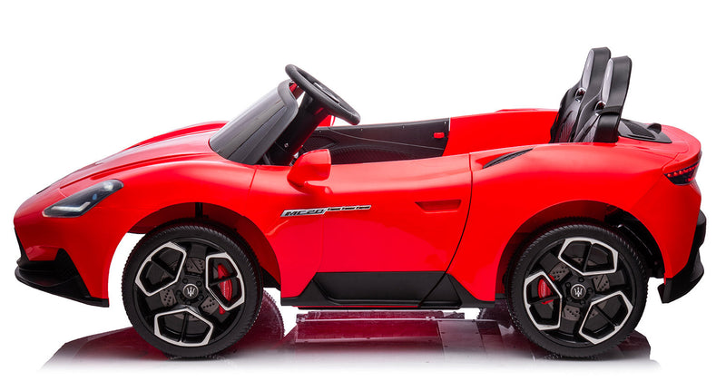Macchina Elettrica per Bambini 12V con Licenza Maserati MC20 Rossa
